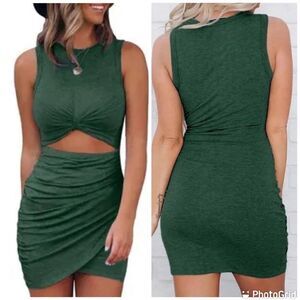New Cut Out Bodycon Stretch Mini Dress